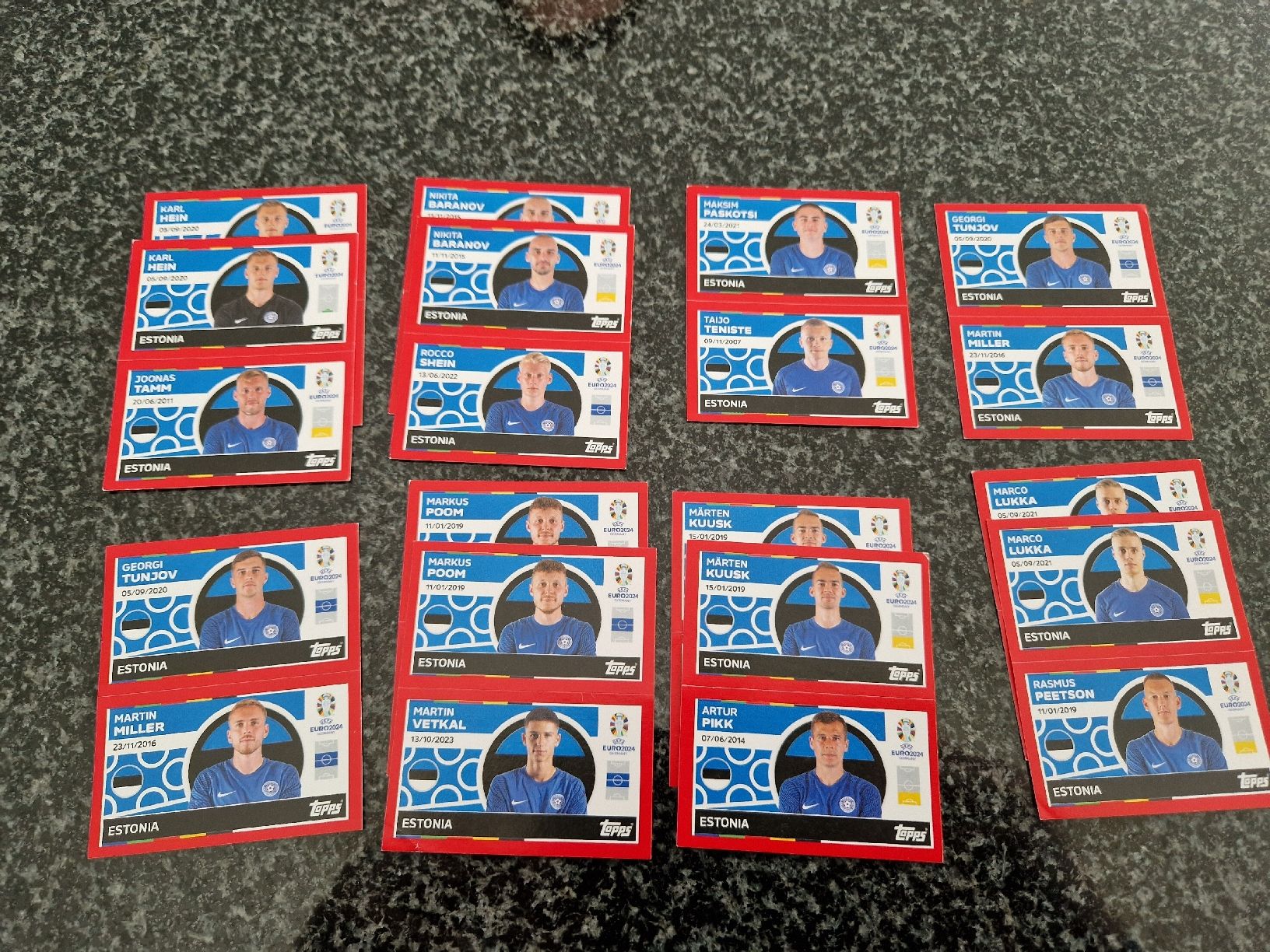 Topps Carte collezionabili: Topps Euro 2024 - Estonia – Usato da Romont FR venduto da raj_sjv9 1