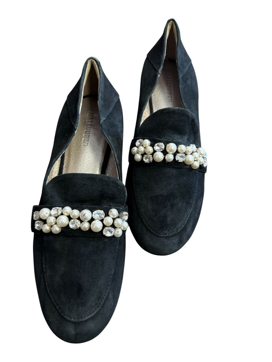 Hallhuber Scarpe da donna: Hallhuber Slipper, schwarz, Gr.40 – Usato da Zürich venduto da Finesse54