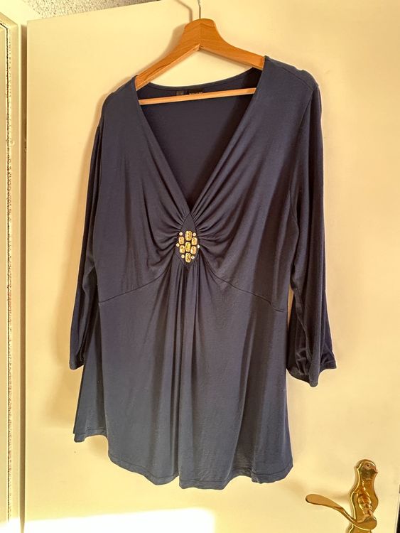 Tunique Légère NOLITA Bleu Marine - Taille IT 46 / DE 40 - Occasion Très Bon état - Style Décontracté