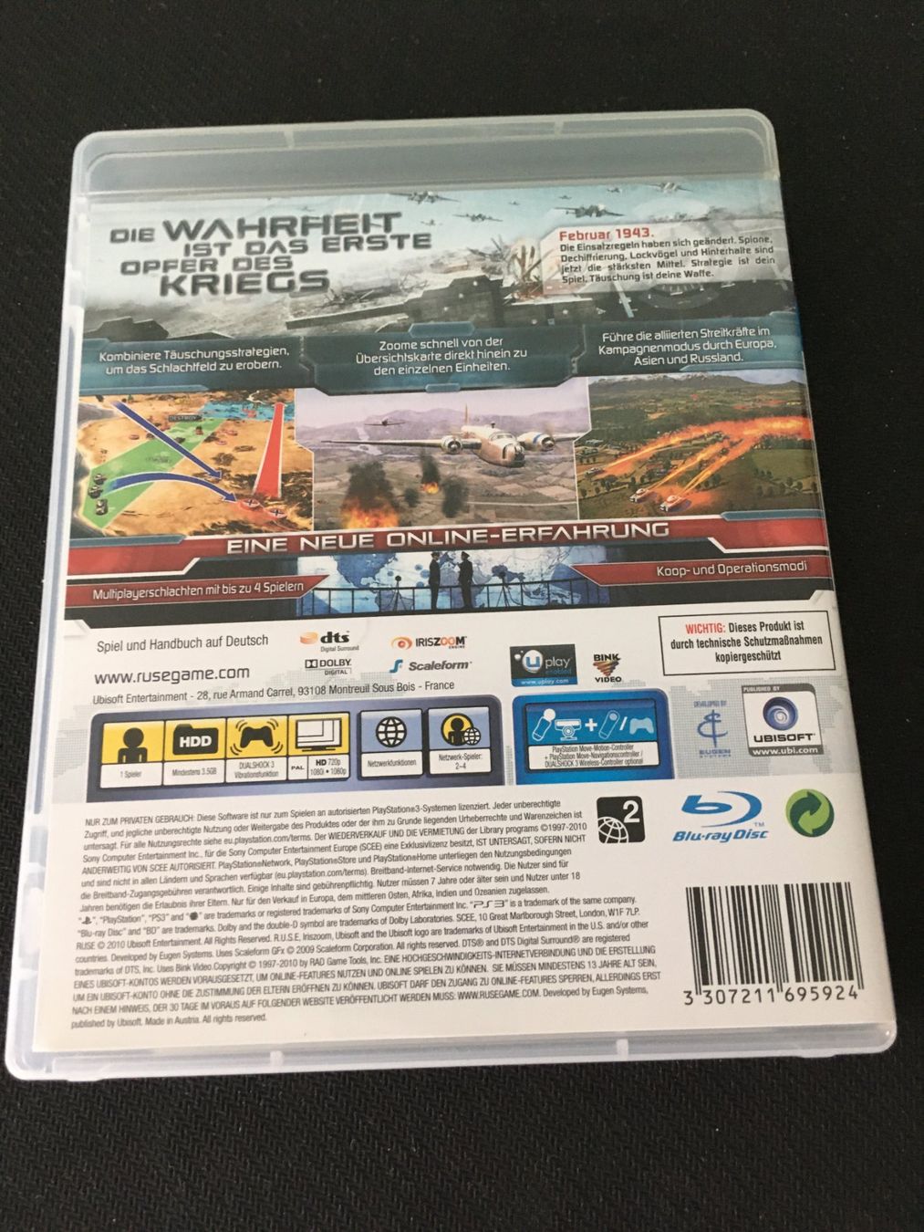 Sony Giochi: Ruse - Playstation 3 / PS3 – Usato da St.Gallen venduto da sjosjo 1