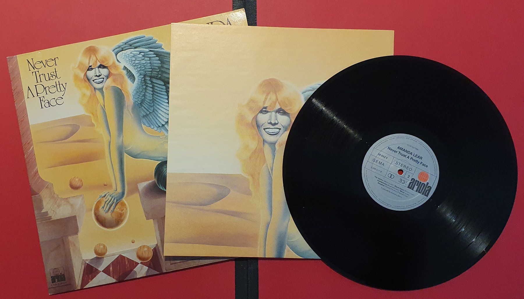 Dischi in vinile: Schallplatte (LP) Amanda Lear - Never Trust A Pretty Face Ed – Nuovo (secondo la descrizione) da Illnau venduto da BoFrost 2
