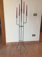 Candelabro ferro battuto