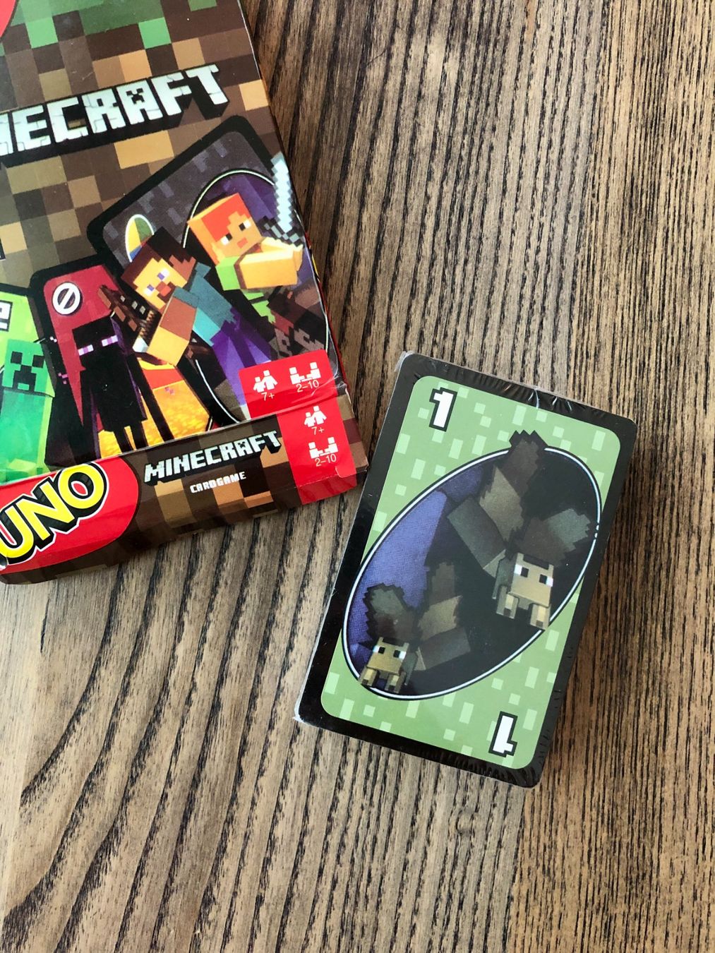 Giochi: Minecraft UNO Spiel Kartenspiel – Nuovo e nell'imballaggio originale da Berg am Irchel venduto da Zweiti_Chance 2