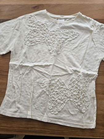 Zara Tshirt beige Gr. 146-152