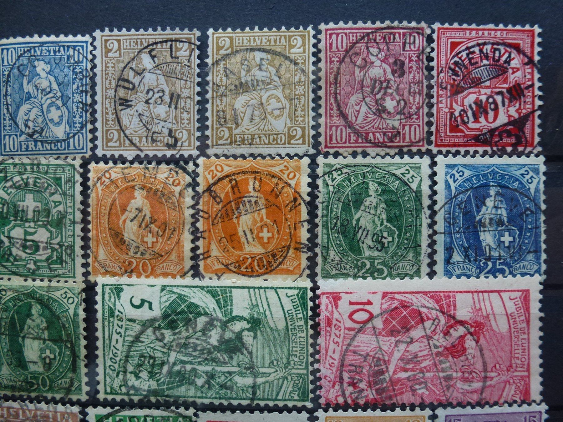 Tutti i francobolli: Kleine Schweizer Briefmarkensammlung ab Strubeli – Usato da Walkringen venduto da Casablanca777 3