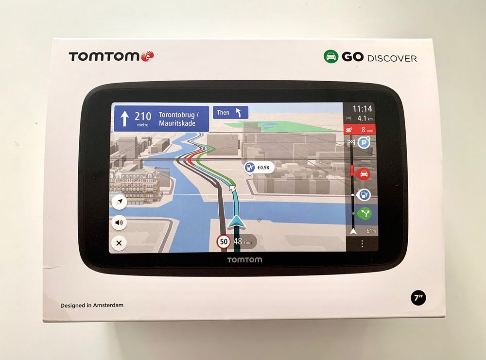 GPS TomTom Go Discover 7” lifetime World maps update WIFI/BT Kaufen