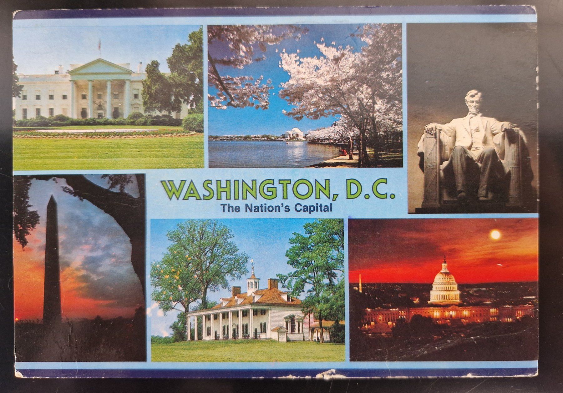 Cartoline postali: Washington, D.C. USA 1989 – Usato da Melchnau venduto da Fishel