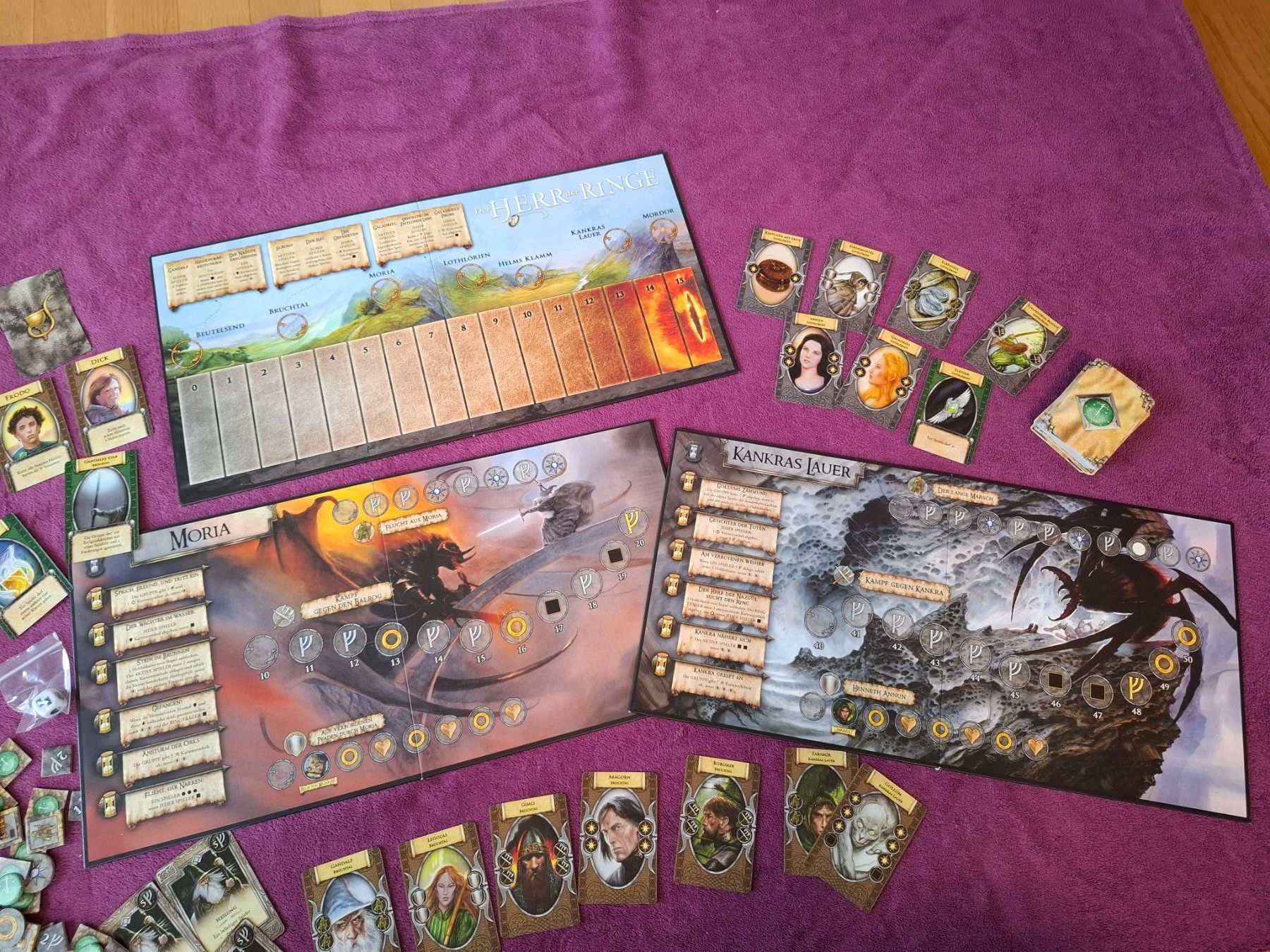 Kosmos Giochi: !! Kosmos Spiel - Der Herr der Ringe !! – Usato da Müllheim Dorf venduto da Seeeule01 8