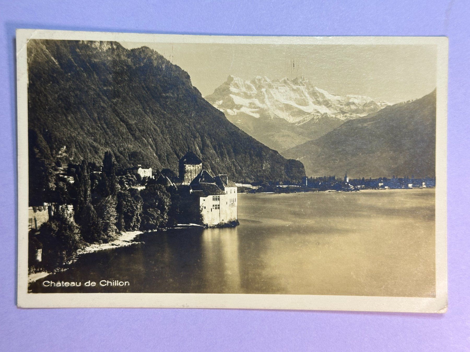 Ansichtskarten: Château de Chillon – Gebraucht aus Steg VS von danwer74