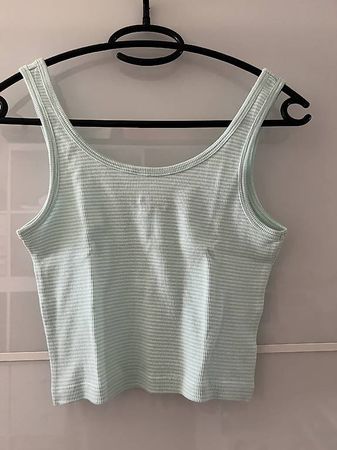 Top mint, weiss Grösse S