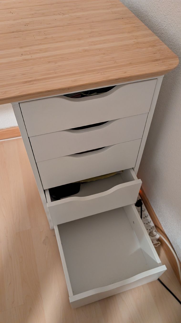 Ikea Scrivanie: Schreibtisch Ikea Anfallare / Alex – Nuovo (secondo la descrizione) da Zürich venduto da Boveri79 1
