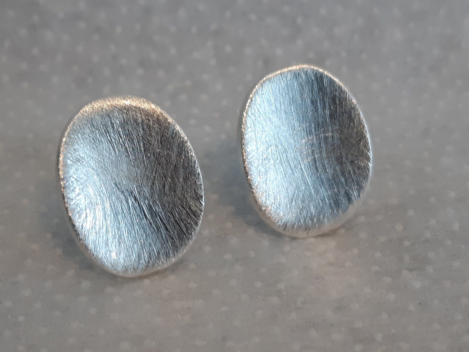 Orecchini pendenti & Orecchini a lobo: Ohrstecker Sterling Silber 925 Oval – Nuovo e nell'imballaggio originale da Einsiedeln venduto da My__Way