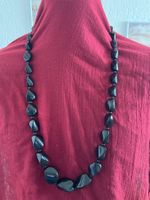 Schwarze Vintage Kette, edel, zeitlos, Top Zustand!