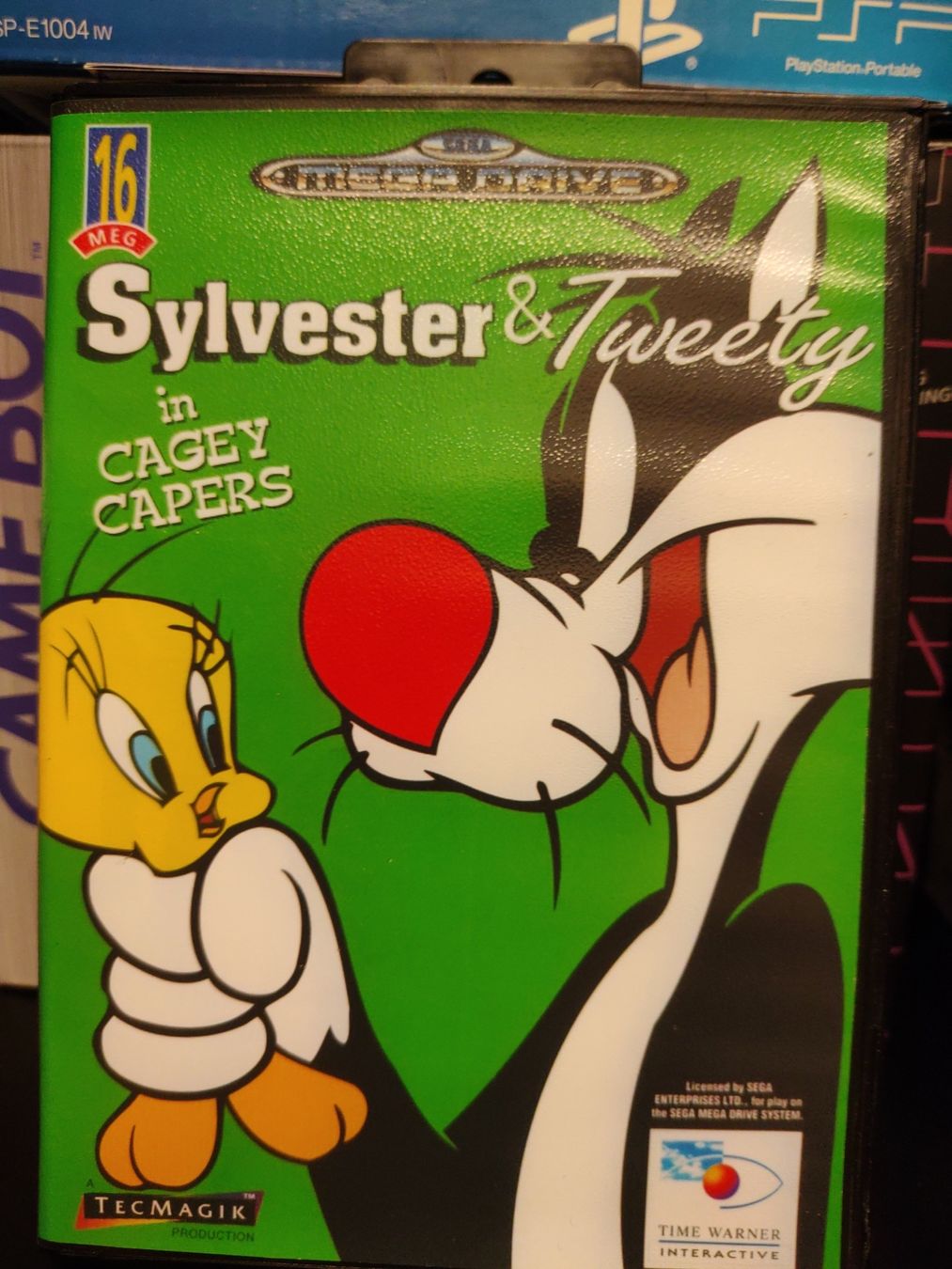 Sega Giochi: Jeu Mega Drive Sylvester & Tweety in Cagey Capers – Usato da Fribourg venduto da PastGame