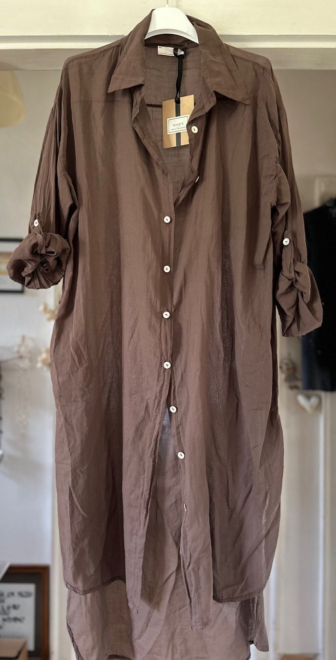Blusen: LONGUE CHEMISE SUPER LEGÈRE! M – Neu und originalverpackt aus Locarno von NicoNion