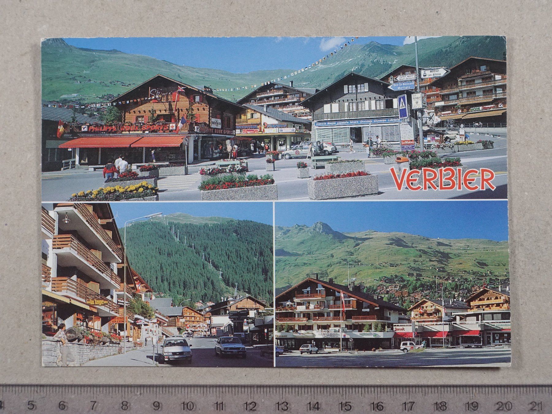 Cartes postales: Verbier, 1990 – D'occasion à Lenzburg par fh1