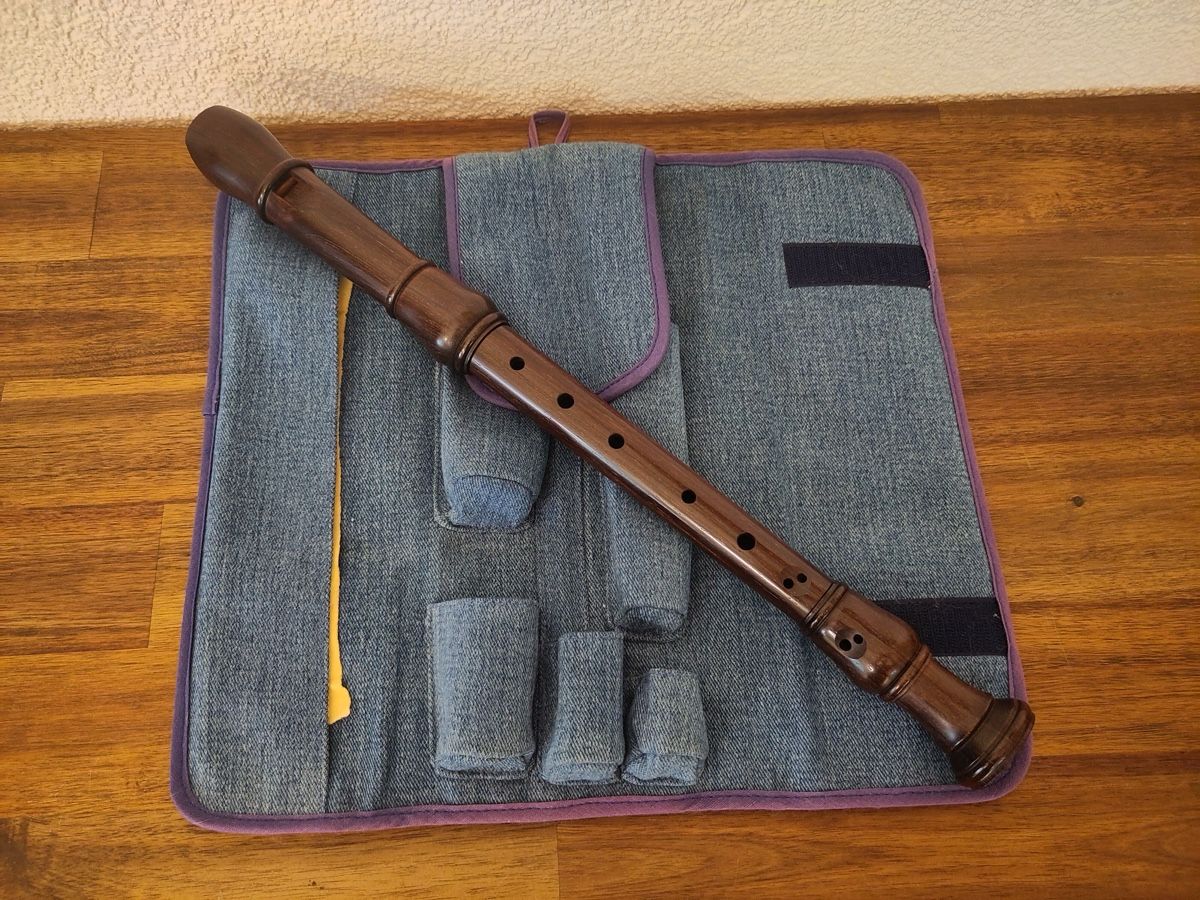 Strumenti musicali: KUNG AltblockflÖte STUDIO aus Padouk inkl. Tasche – Usato da Grosshöchstetten venduto da phisi93