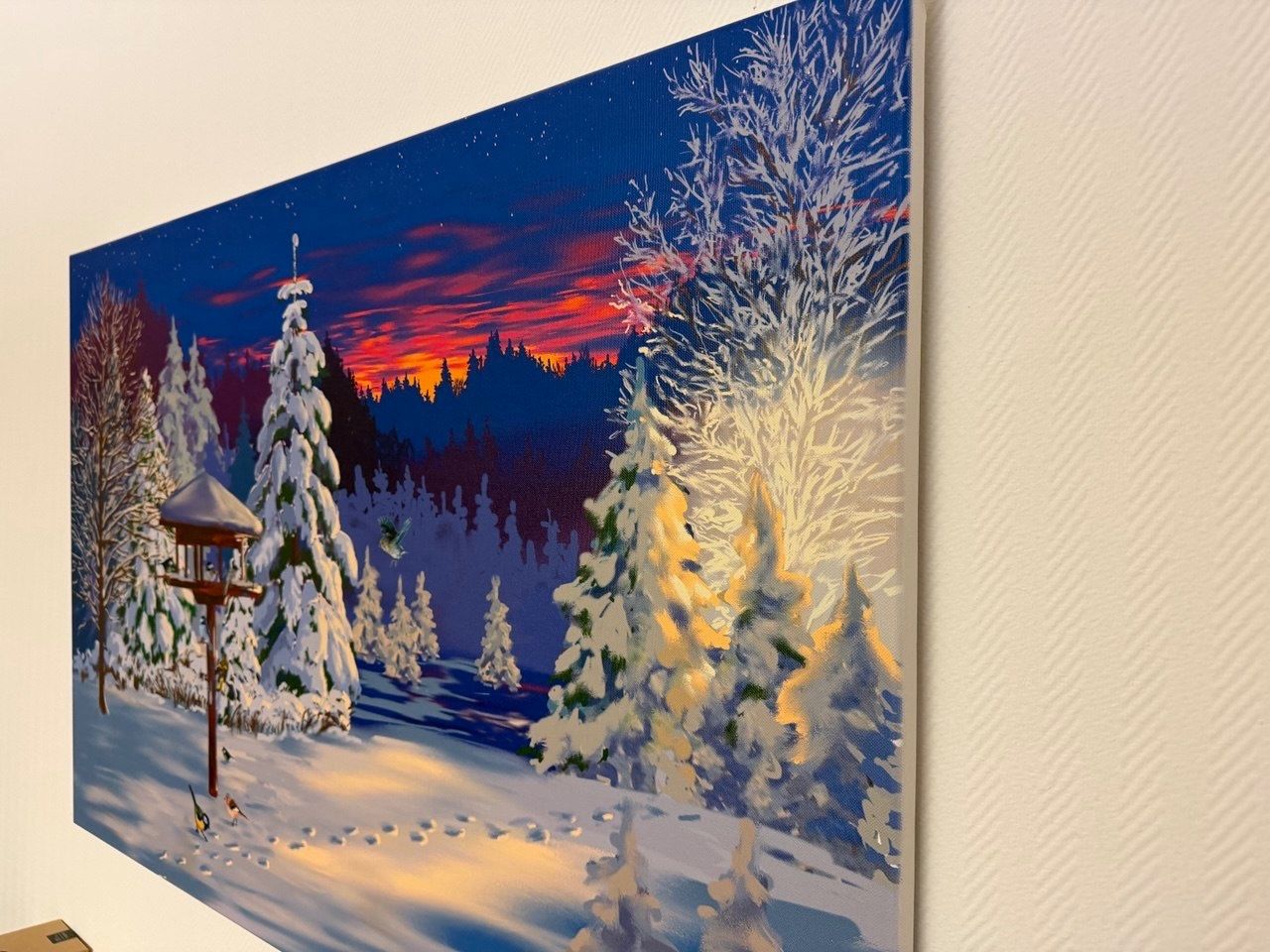 Dipinti: Winterbild Digital-Art – Nuovo (secondo la descrizione) da Oberägeri venduto da Piccoloparadiso 1