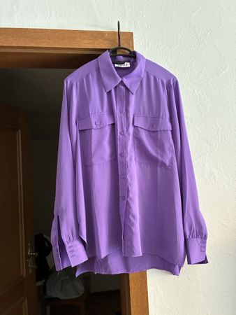 Bluse Lila Grösse 42 guter Zustand