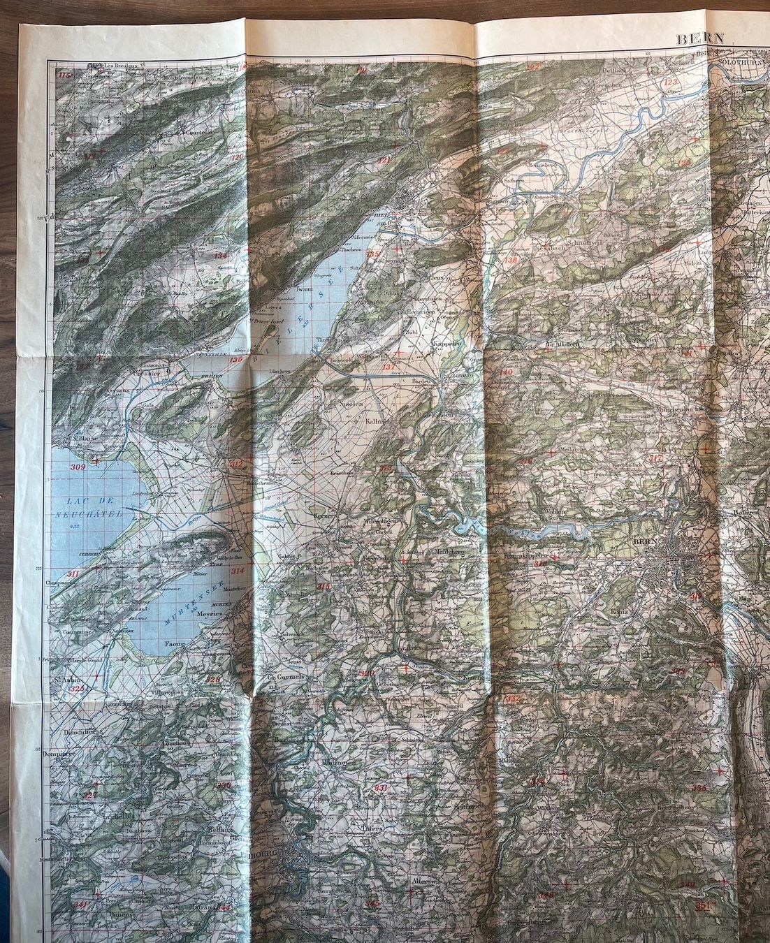 Cartine & Atlanti: Manöverkarte 1930 – Usato da Burgdorf venduto da Bsb7 1