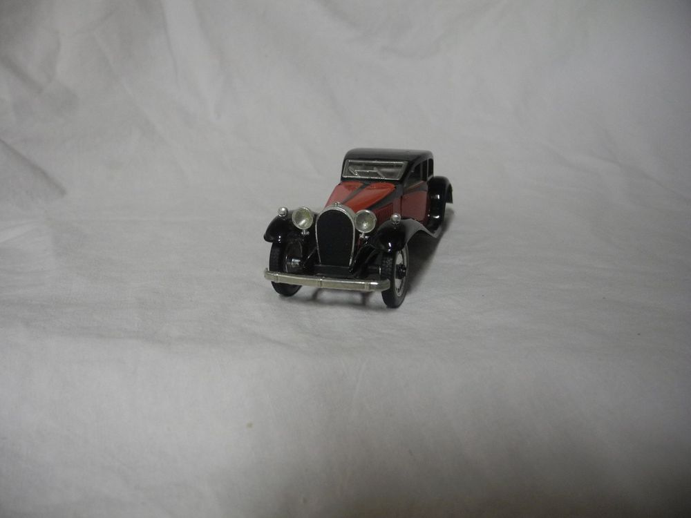 Miniature Bugatti T50 1/43 - Club Des Amis Du 1/43 - Marron Bordeaux - Occasion