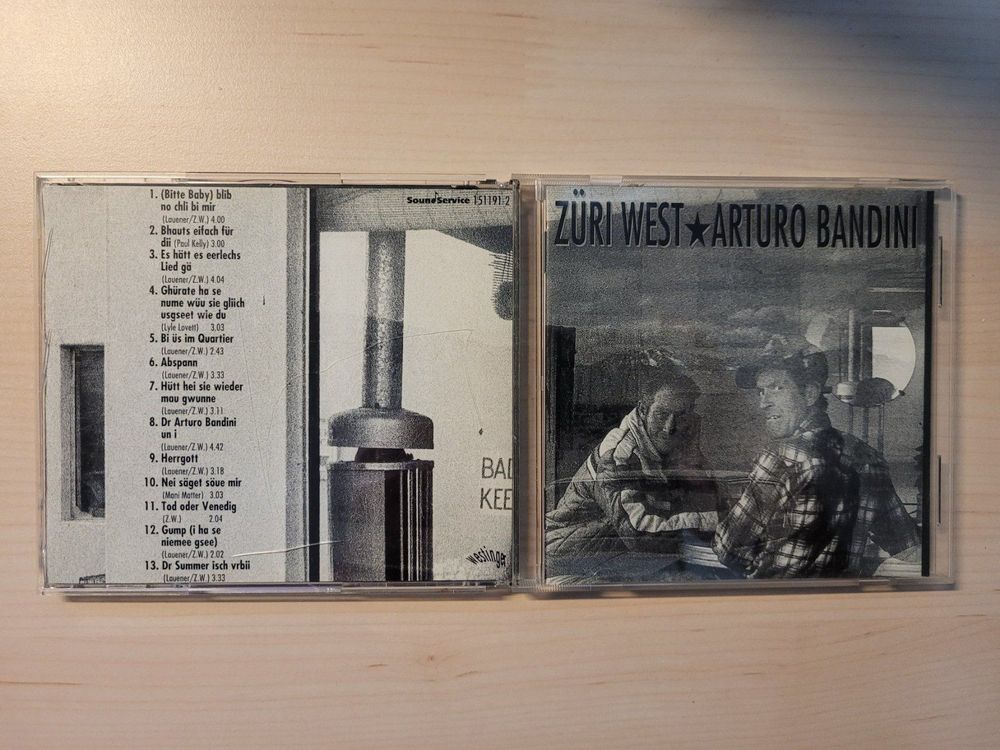 Züriwest Arturo Bandini CD 1991 Kaufen auf Ricardo