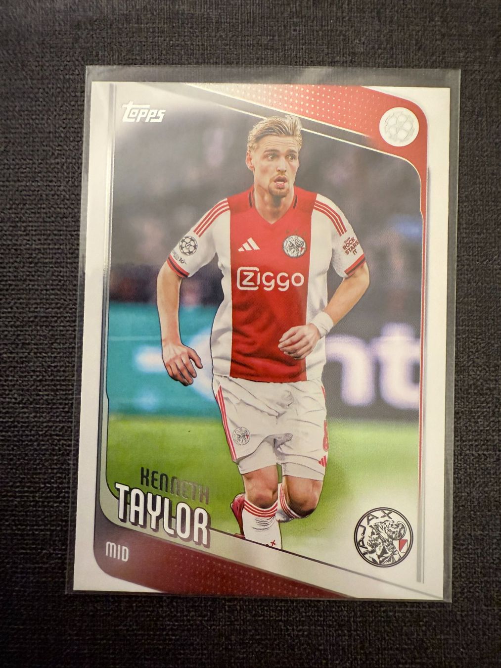 Topps Carte collezionabili: Topps Kenneth Taylor AFC Ajax – Usato da Burgdorf venduto da Sports_Cards_3400