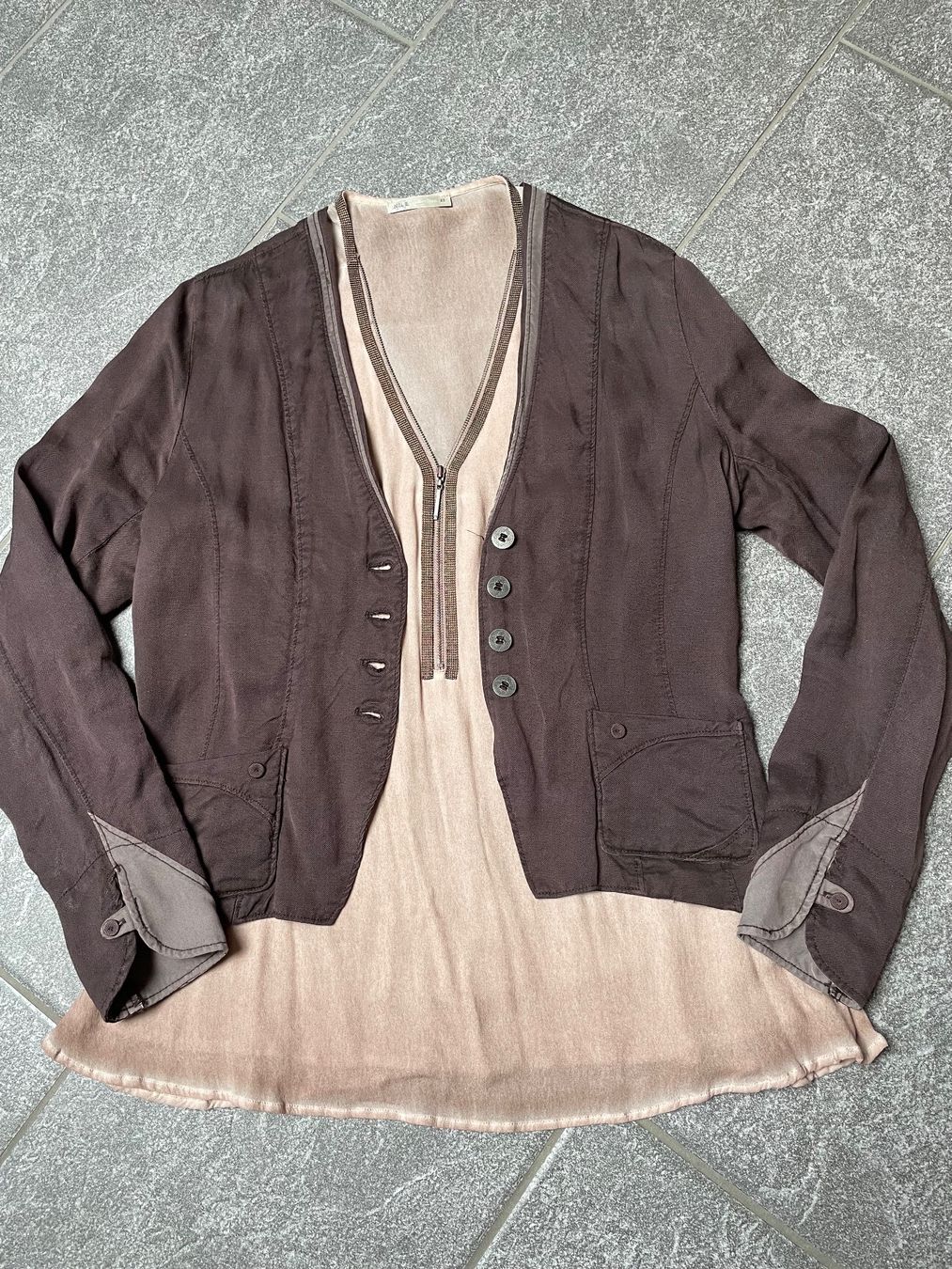 Nile Kleiderpakete: Nile Bluse mit Blazer Gr S – Gebraucht aus Niederbipp von Rosamunde44