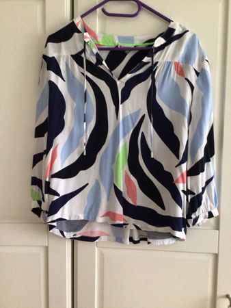 Street One, Sommerbluse 100% Viskose, Gr. M 38