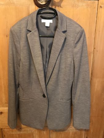 H&M Blazer / Sacco / Jackett Damen grau Grösse M