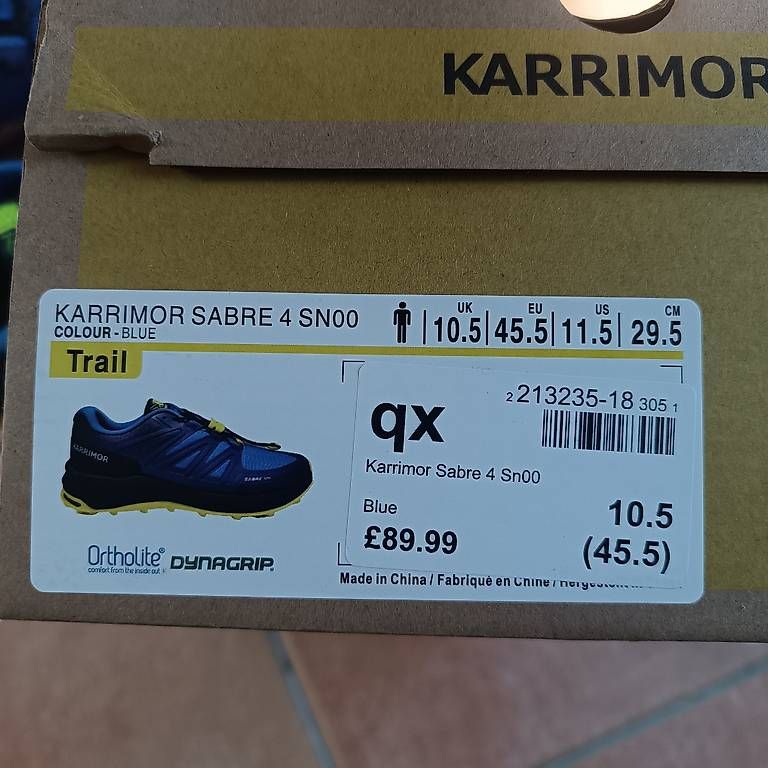 Herrenschuhe: Karrimor Sabre Trailschuhe Gr. 45.5 neu – Gebraucht aus Hofstetten SO von lil_6dxv 1