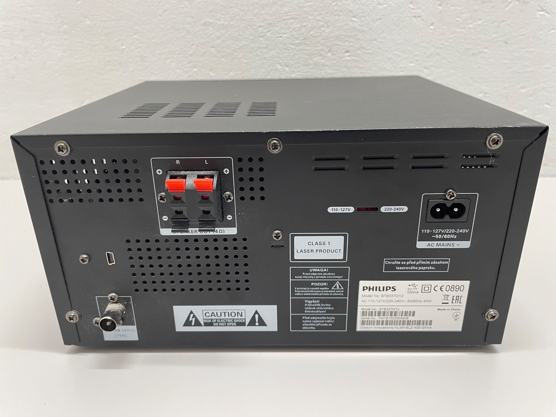 Philips Lettore multimediale & Streamer: Philips Micro Music System BTB3370 – Usato da Niederdorf venduto da LeptonAG 5