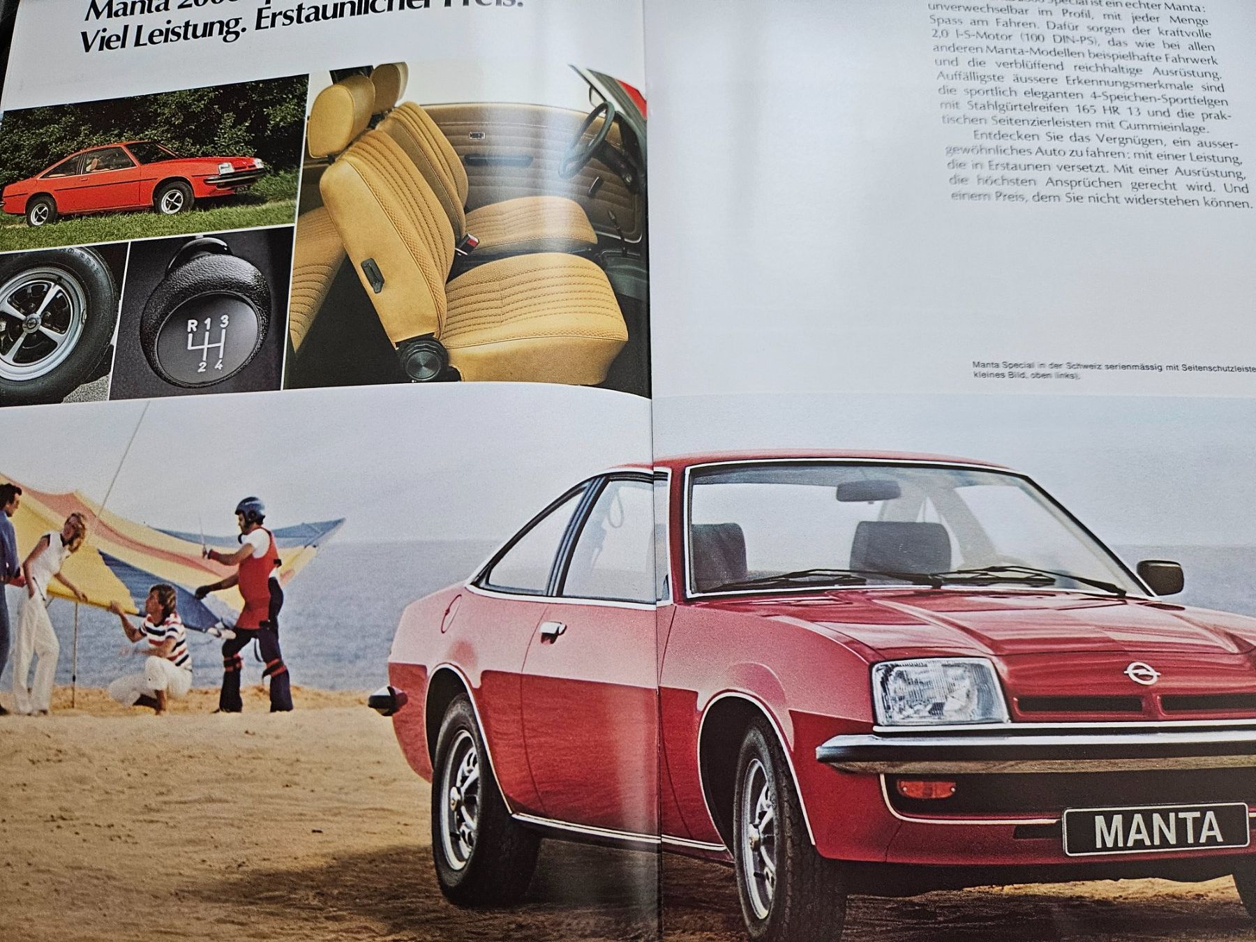 Opel Documenti: Opel Manta Prospekt 1978 xx – Usato da Flawil venduto da sr1_f6st 3