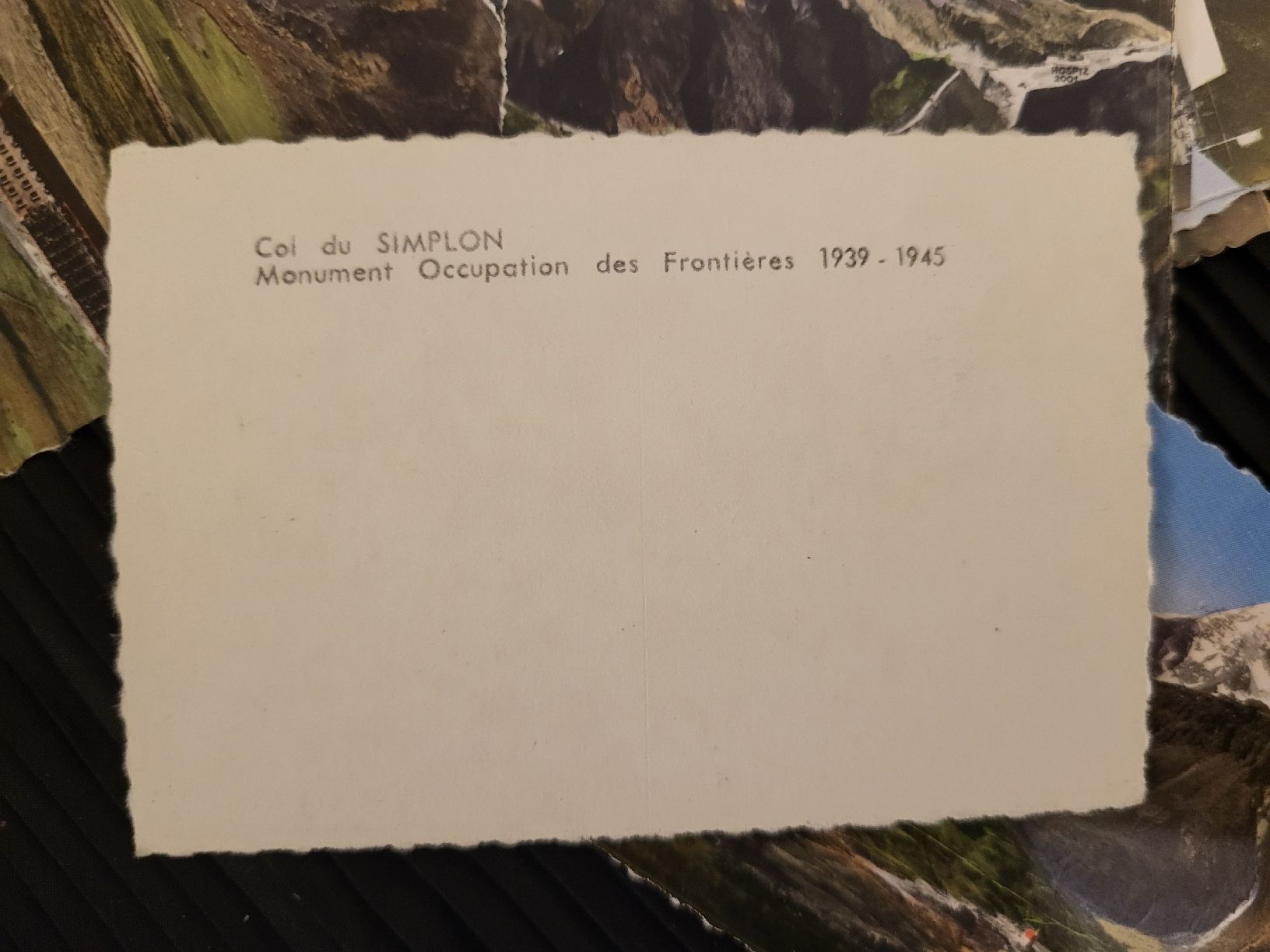Cartoline postali: Set Ansichtskarten Simplonpass diverse Motive  – Usato da Allschwil venduto da Uhrenbinz 5