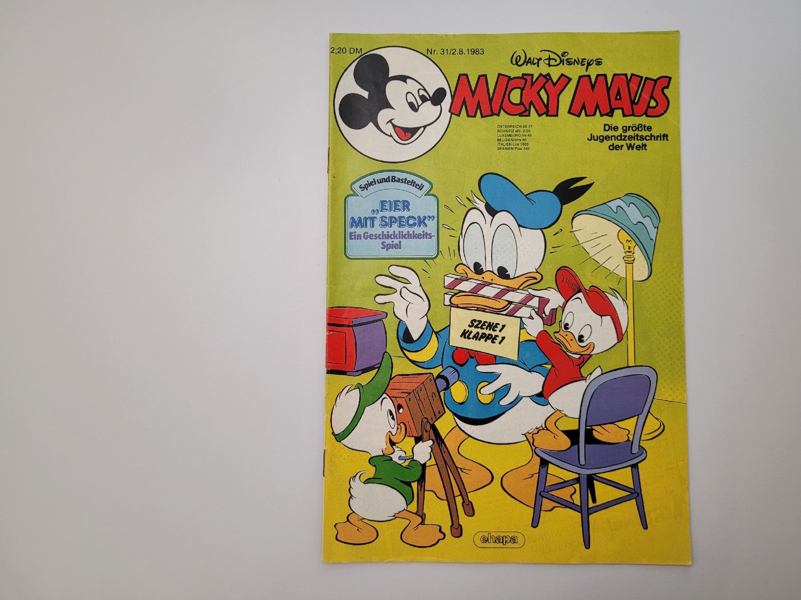 Fumetti: MICKY MAUS HEFT Nr. 31/1984 – Usato da Zumikon venduto da tho_9zm8 1