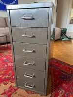 IKEA HELMER Schubladenelement, Anthrazit, 6 Schubladen