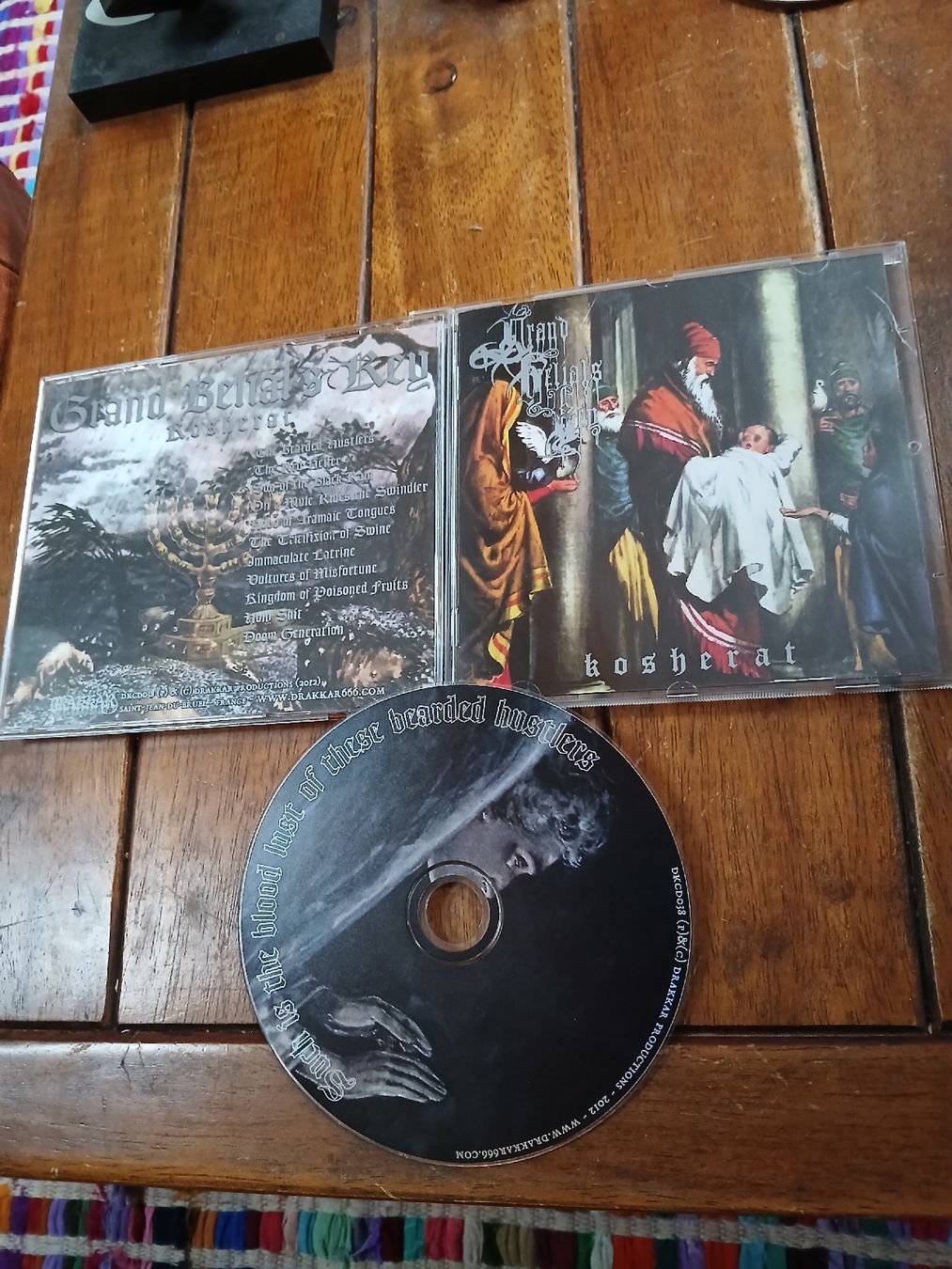 CDs: grand belial's key- kosherat  – Gebraucht aus St-Cergue von VeganWarrior