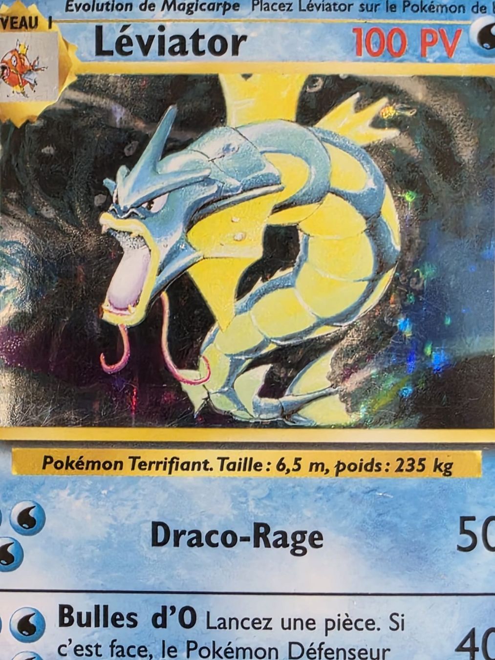 Pokémon Sammelbilder & Trading cards: Léviator Base Set 6/102 Française Holo Wizards – Gebraucht aus Thierrens von Pipito93 3
