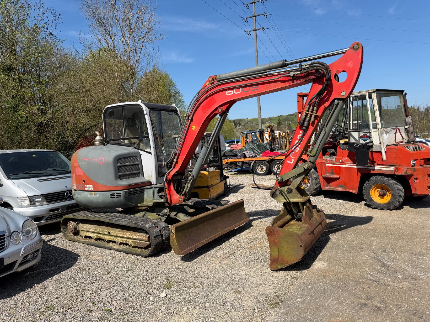 Escavatori: bagger neuson 6003 rd  6-tonnen 5400 std mit partikel – Usato da Wila venduto da ABM_As 8
