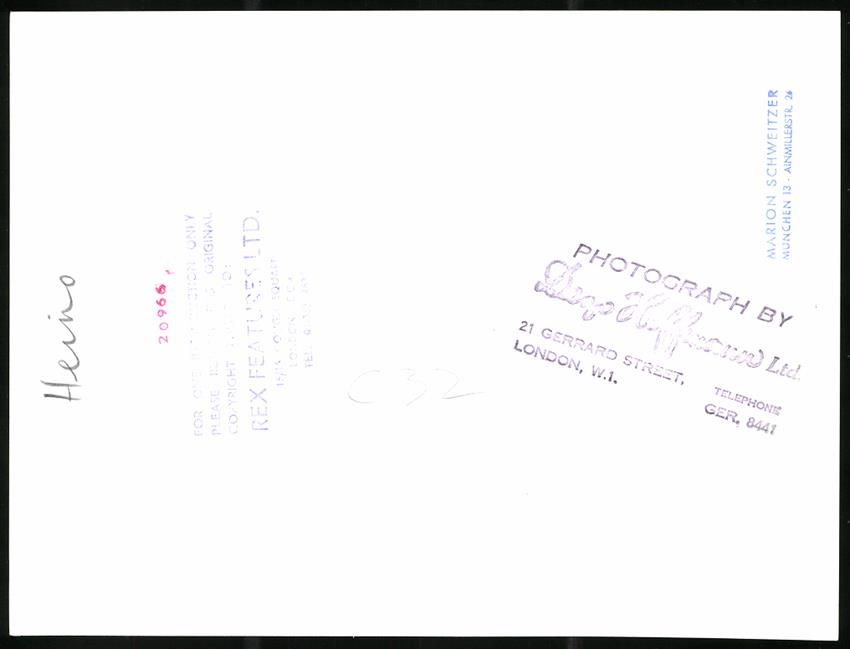 Fotografie & Manifesti: Fotografie Dego Hoffmann Ltd., London, D – Usato da Berlin venduto da bartko-reher 1