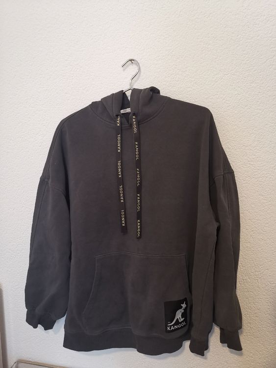Kangol Hoodie H&m Kangol X H&M Hoodie Grey, Oversized, Unisex