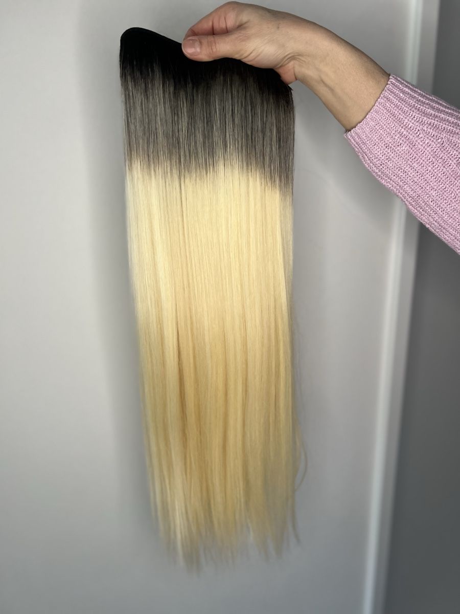 Parrucche: Echthaar Extensions In Blond Ombre - Neuwertig! – Nuovo e nell'imballaggio originale da Wohlen AG venduto da GleyceP. 1