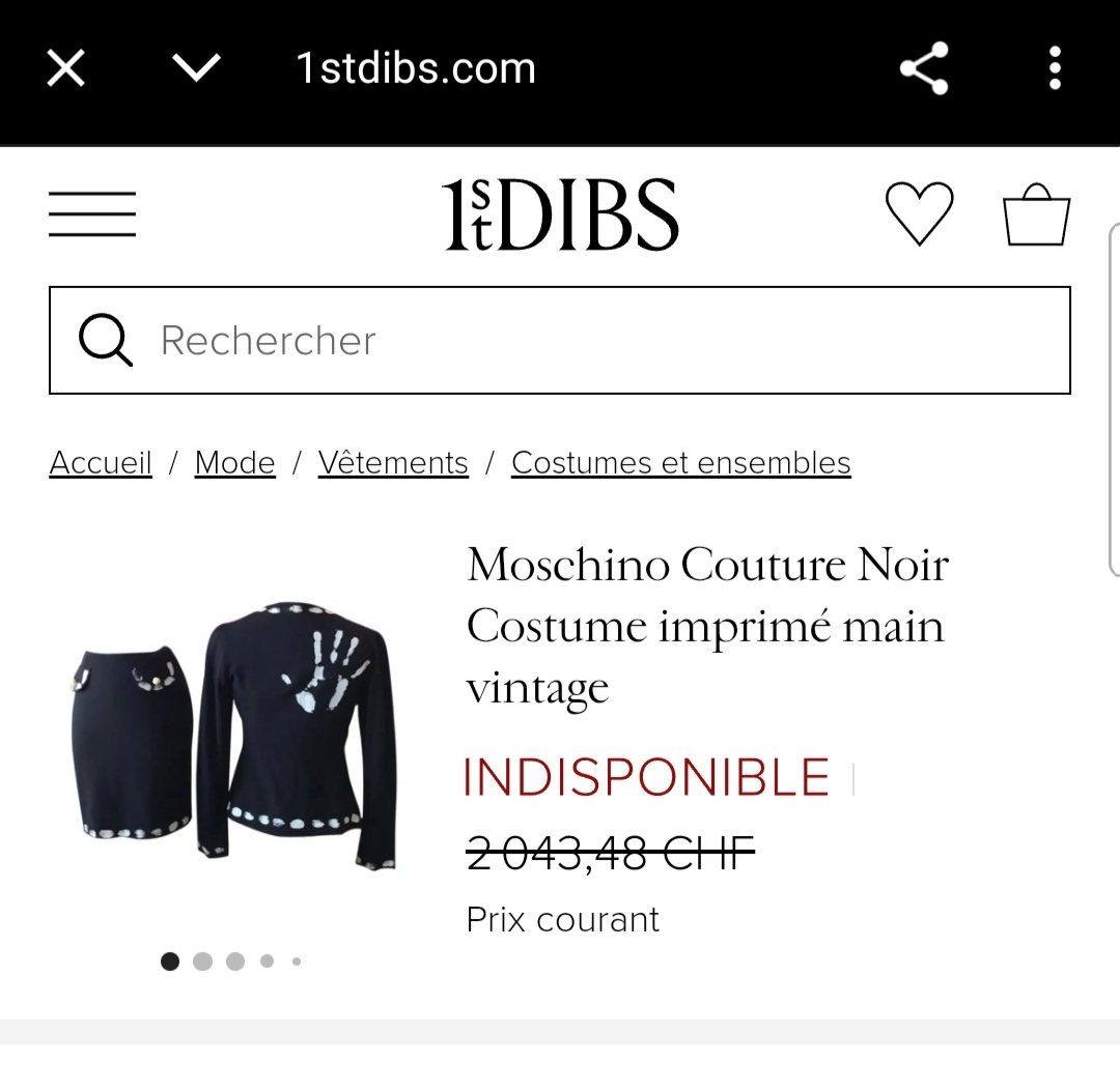 Moschino Giacche: Rare veste de collection Moschino couture – Nuovo (secondo la descrizione) da Chêne-Bourg venduto da chsandra34 9