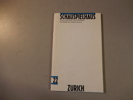 Schauspielhaus Zürich Programmheft 22 Raub der Sabinerinnen