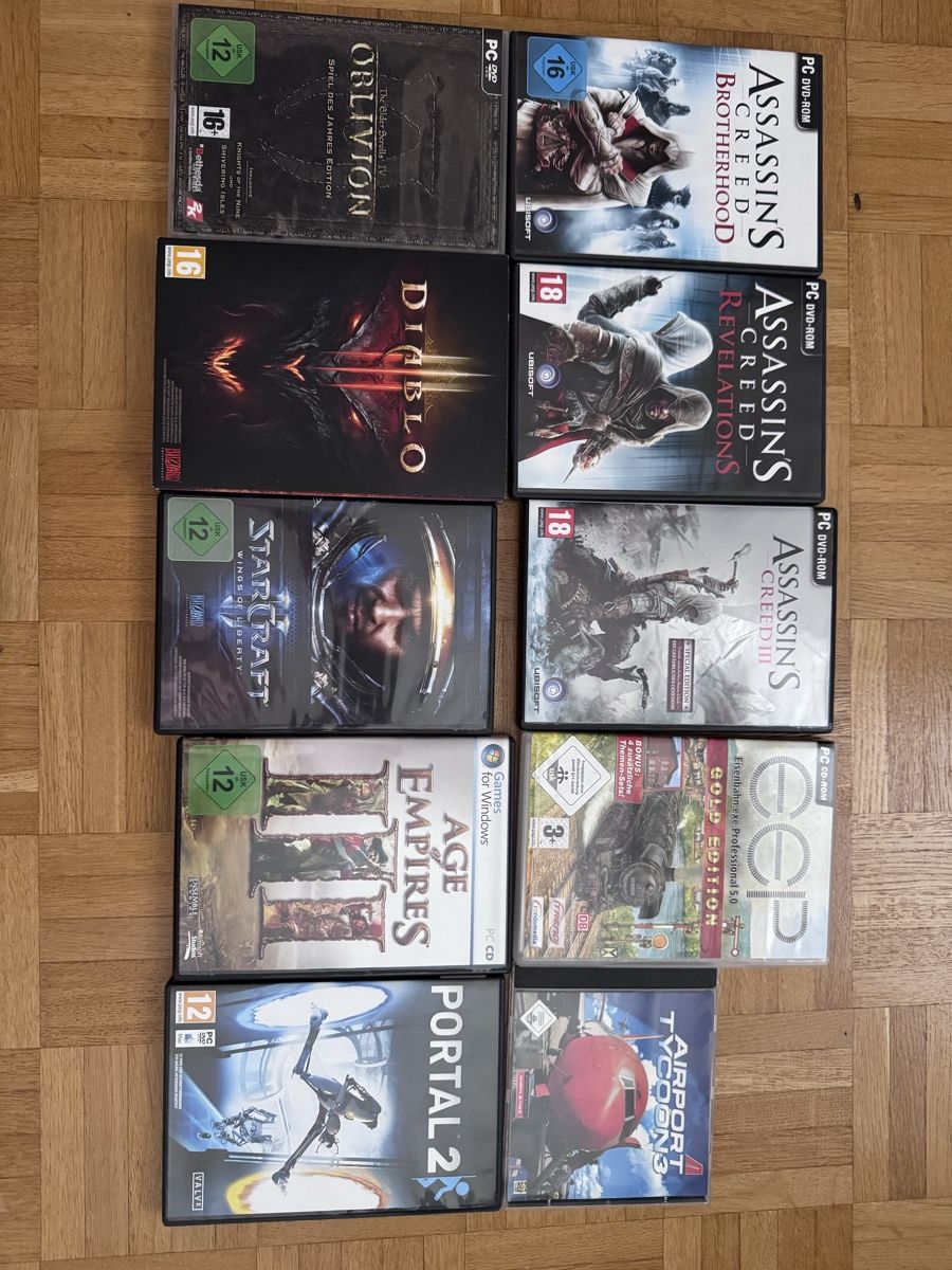 Spiele: PC Spiele Sammlung diverse Titel  – Gebraucht aus Wilderswil von hallo35641 1