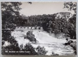 Rheinfall mit Schloss Laufen