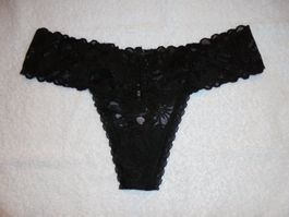 VICTORIA'S SECRET LACIE THONG, S, NEU, RÜCKSEITE............
