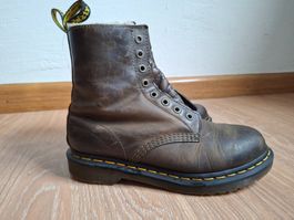 Dr. Martens Stiefel Vintage gefüttert braun Gr 38