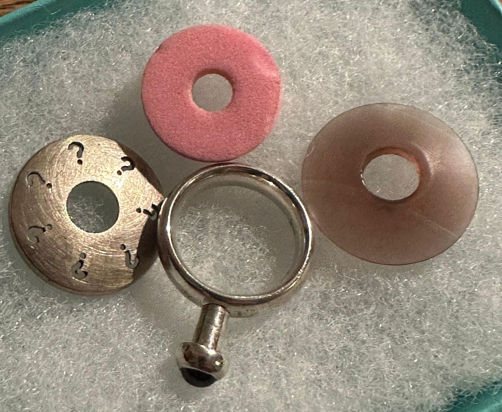 Anelli: Silber Ring Charlotte Stecksystem, Grösse 50 – Usato da Buchs/SG venduto da ori_k6tq 1