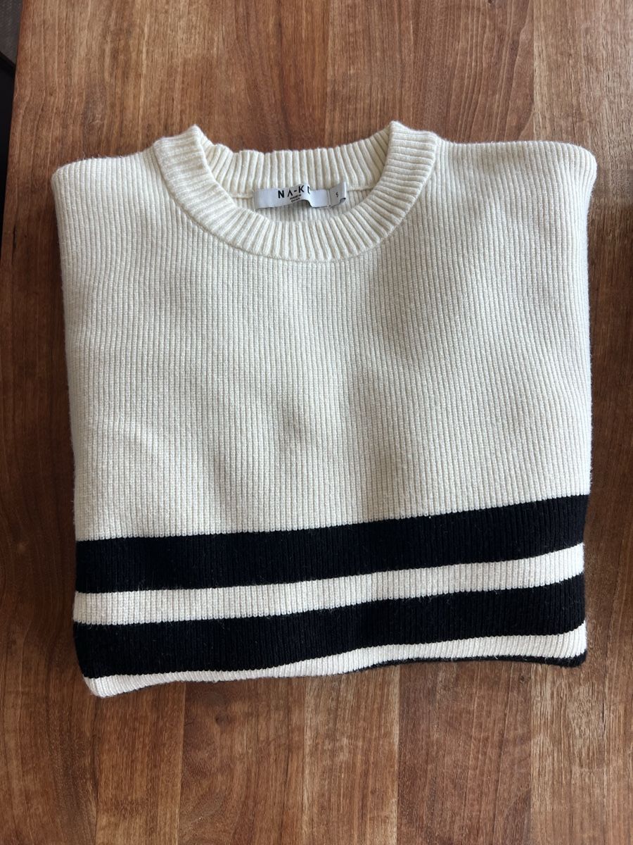 Pulls & Sweat-shirts: 2 NA-KD Pullover gestreift Navy Grösse S – D'occasion à Erlenbach ZH par schnflck 4